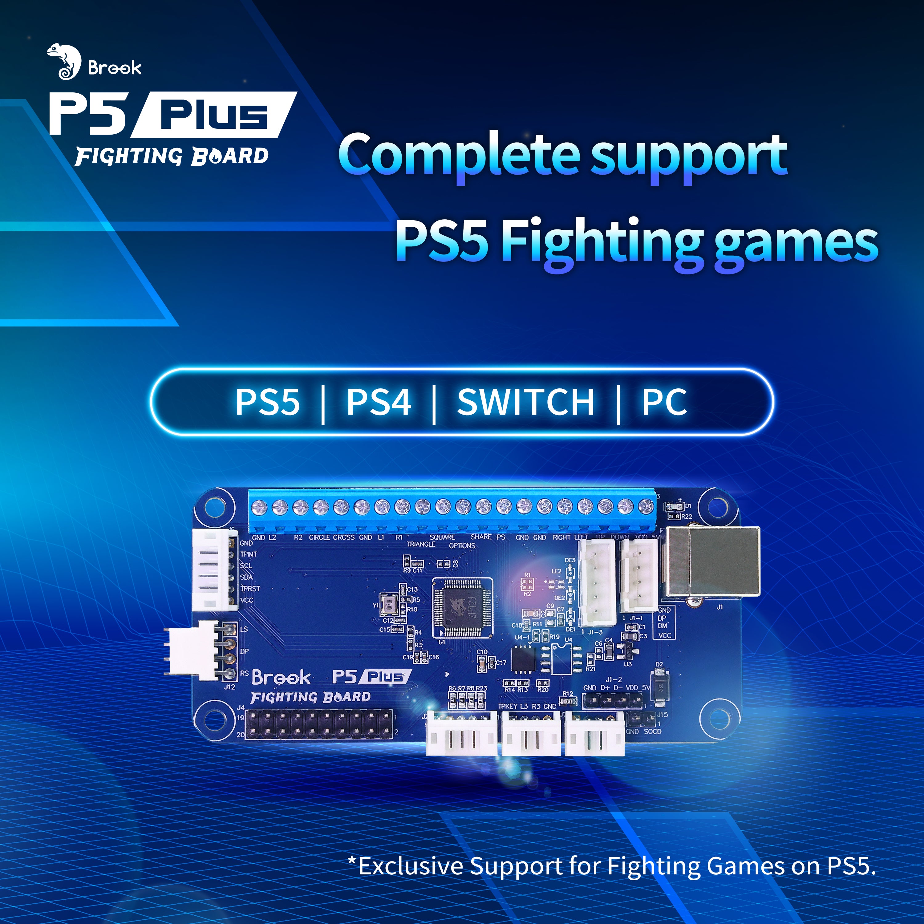 Now Shipping - Brook P5 Plus Fighting Board - Play PlayStation 5 fighting games