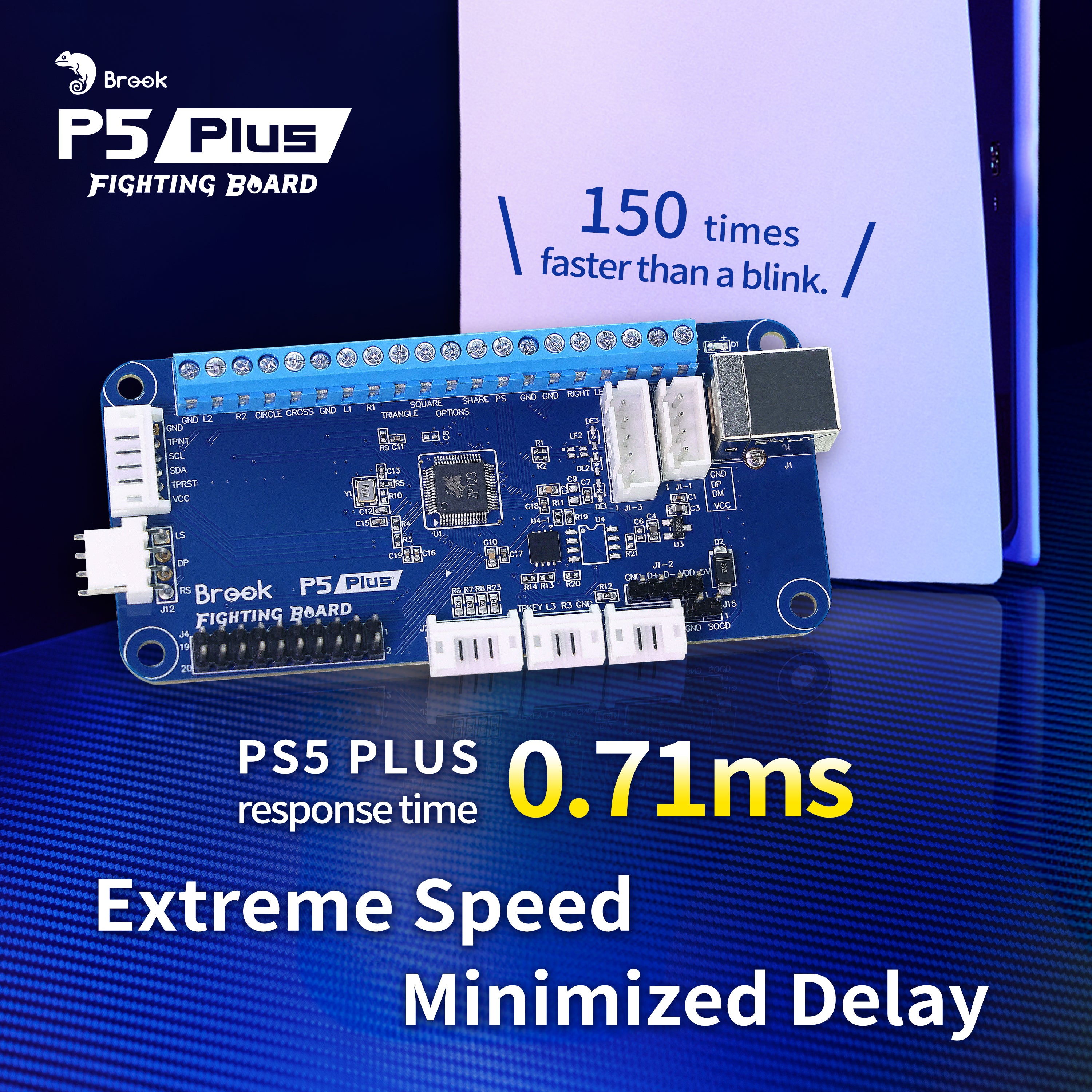 Now Shipping - Brook P5 Plus Fighting Board - Play PlayStation 5 fighting games