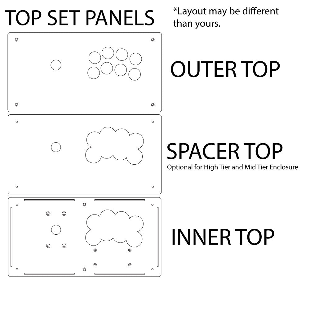 Replacement Panel All Eternal Rival Enclosures - Except bantam and Mini