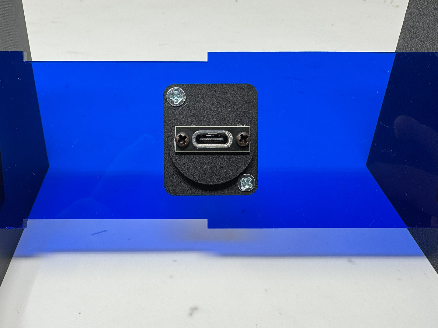 Acrylic Faceplate for USB C Breakout Board 1 Set
