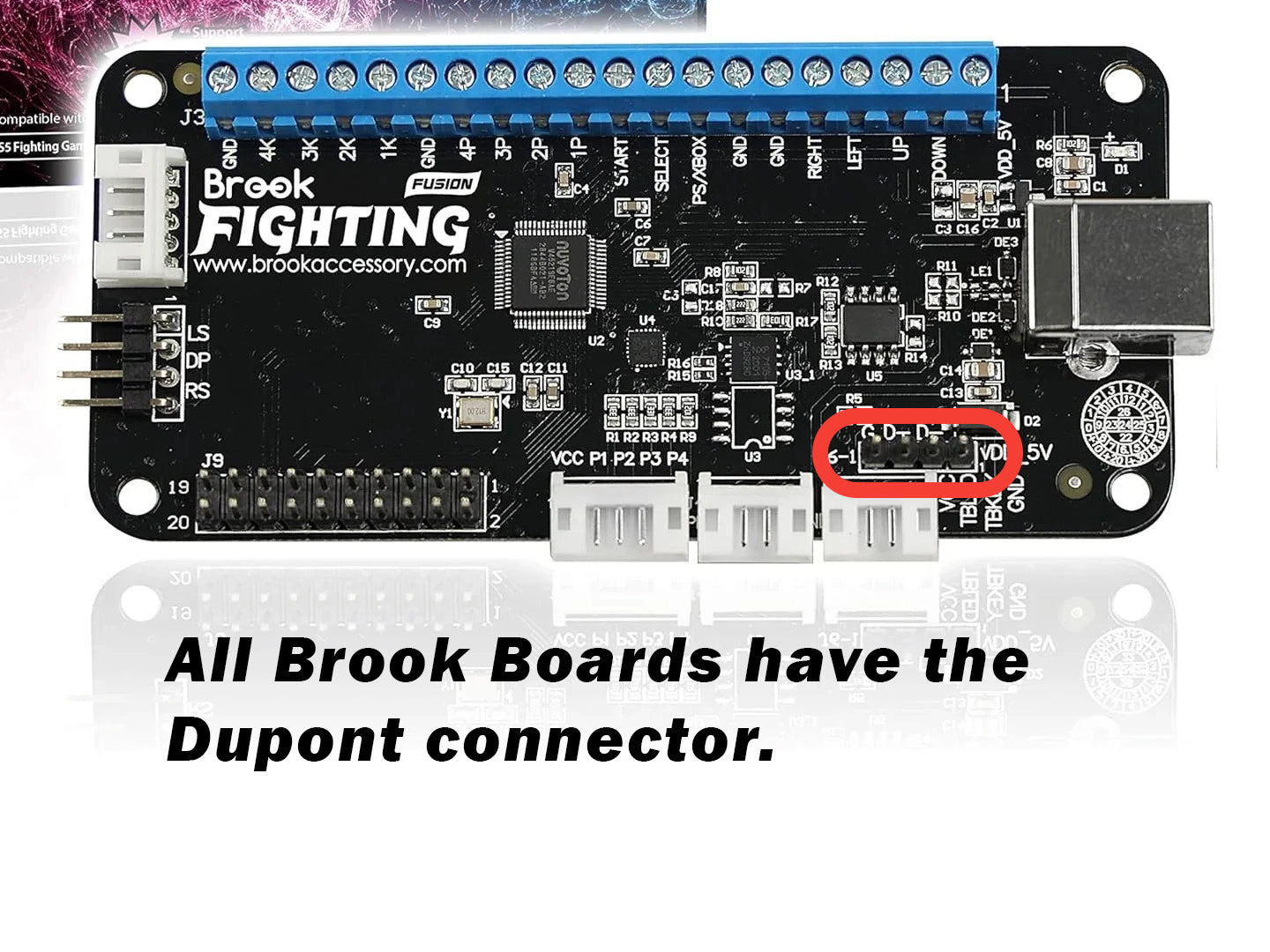USB C Low profile breakout board panel mount with cable