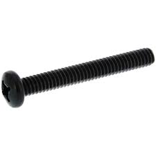 Pan Head Screws (3B)  6-32 Black 3/4in - 6 pack