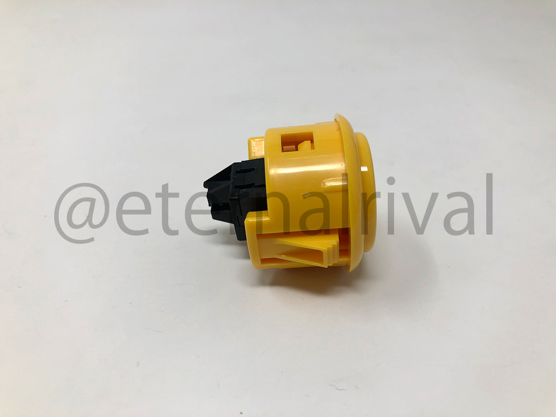 Sanwa 30mm Snap-In push button with CAU connector (OBSF-30-CAU-X) - Harness Not included