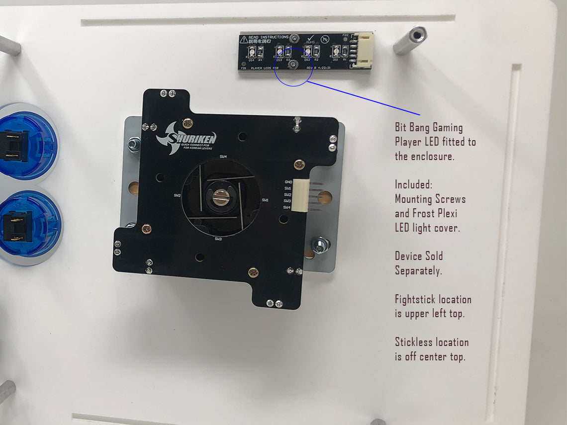Eternal Rival - Mid Tier Fighstick Enclosure - Add Art in options
