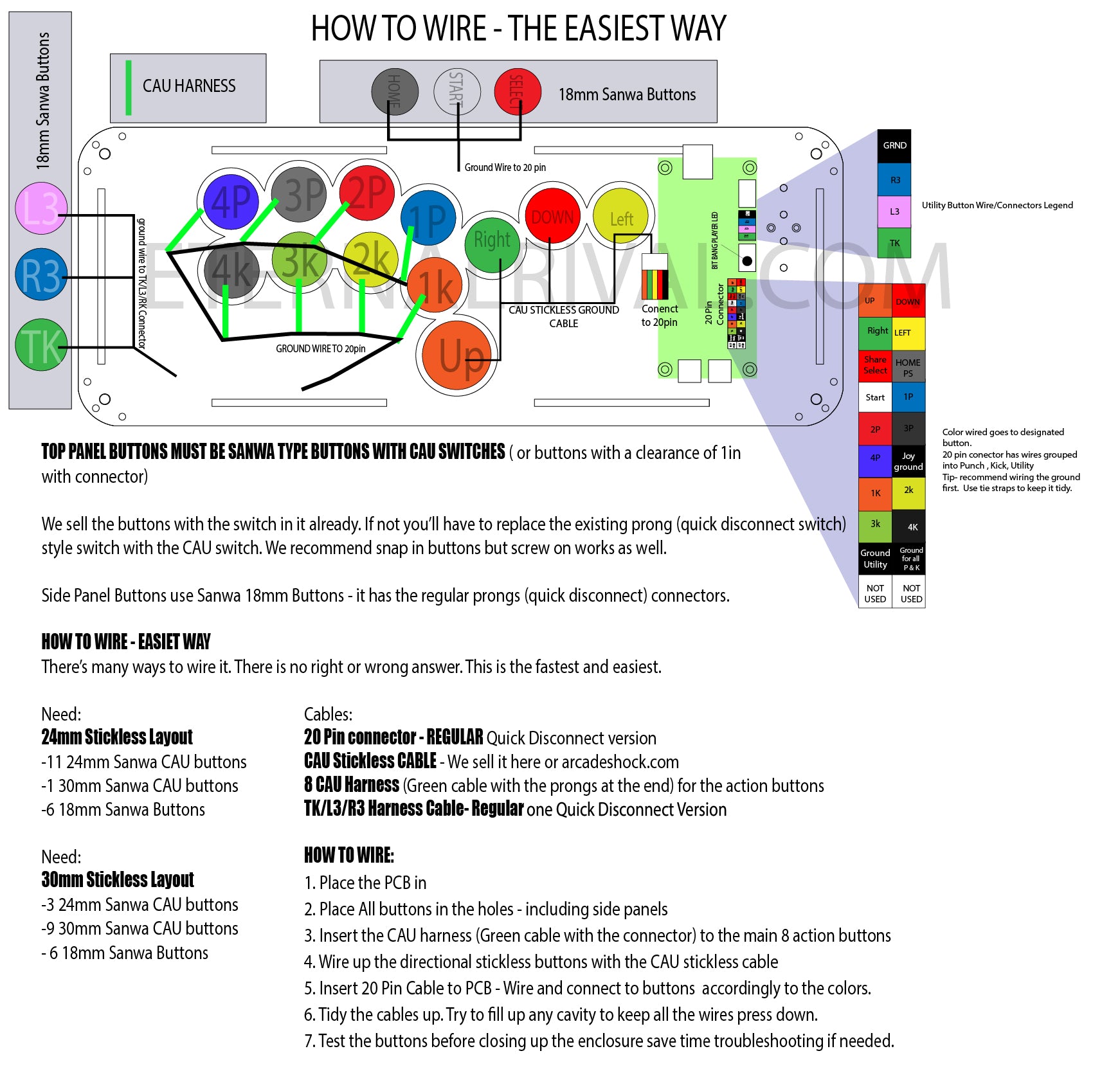 Eternal Rival - Bantam Slim Stickless Mini - 24mm Action- Add art in Options