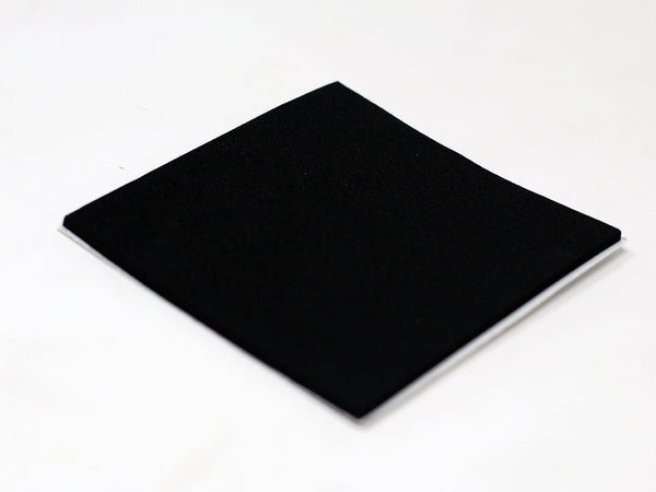 Pair of adhesive foam pads - 4x4 inch - 1/4in think