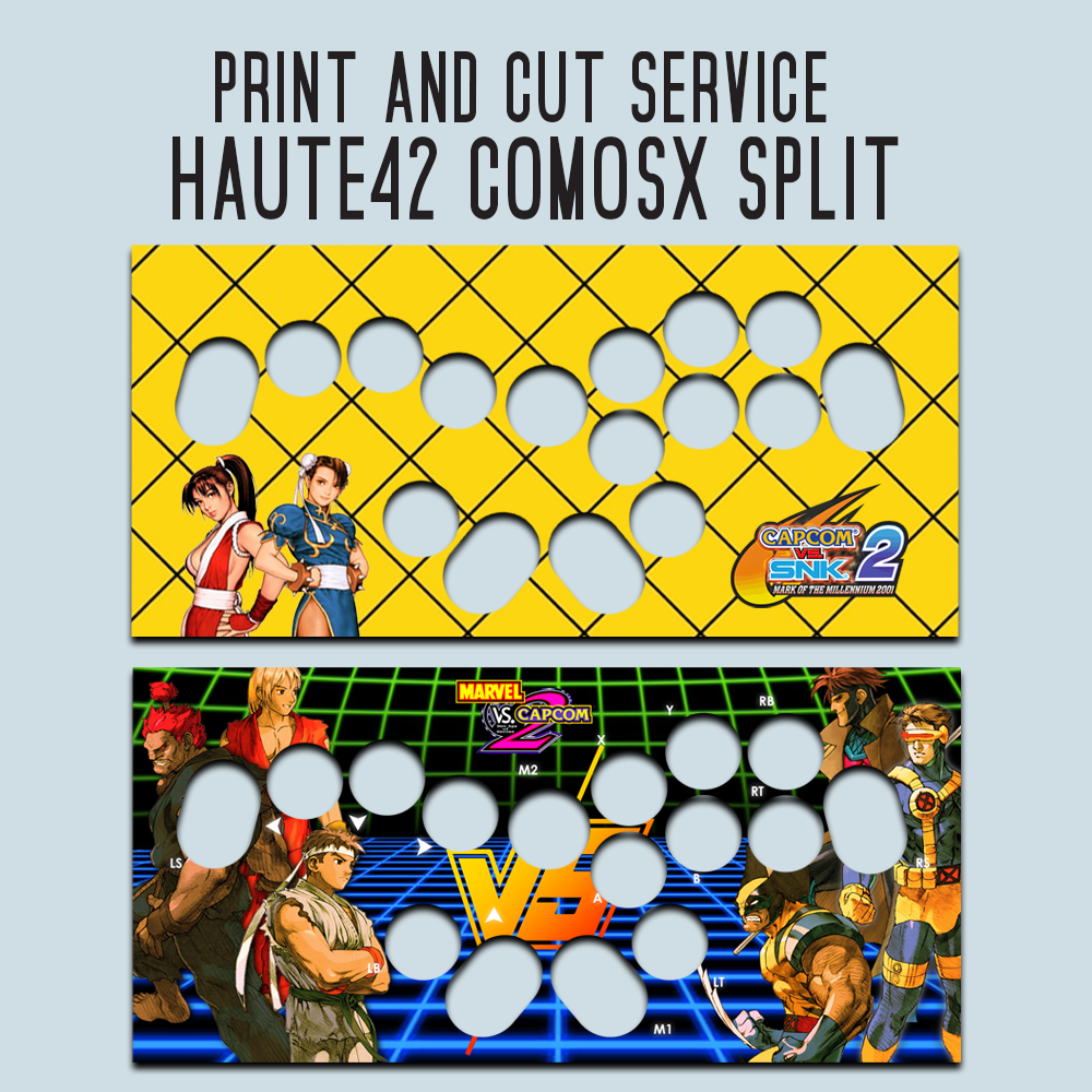 Art Print and Cut for Haute42 COSMOX Split