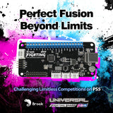 Neutrik Passthrough Stickless Kit or Dual Layout: Brook Board, Cables, and Neutrik Passthrough Kit