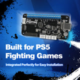NOW SHIPPING - Brook UFB FUSION with HEADERS - Universal Fightboard Fusion - Built for PS5 Fighting Games