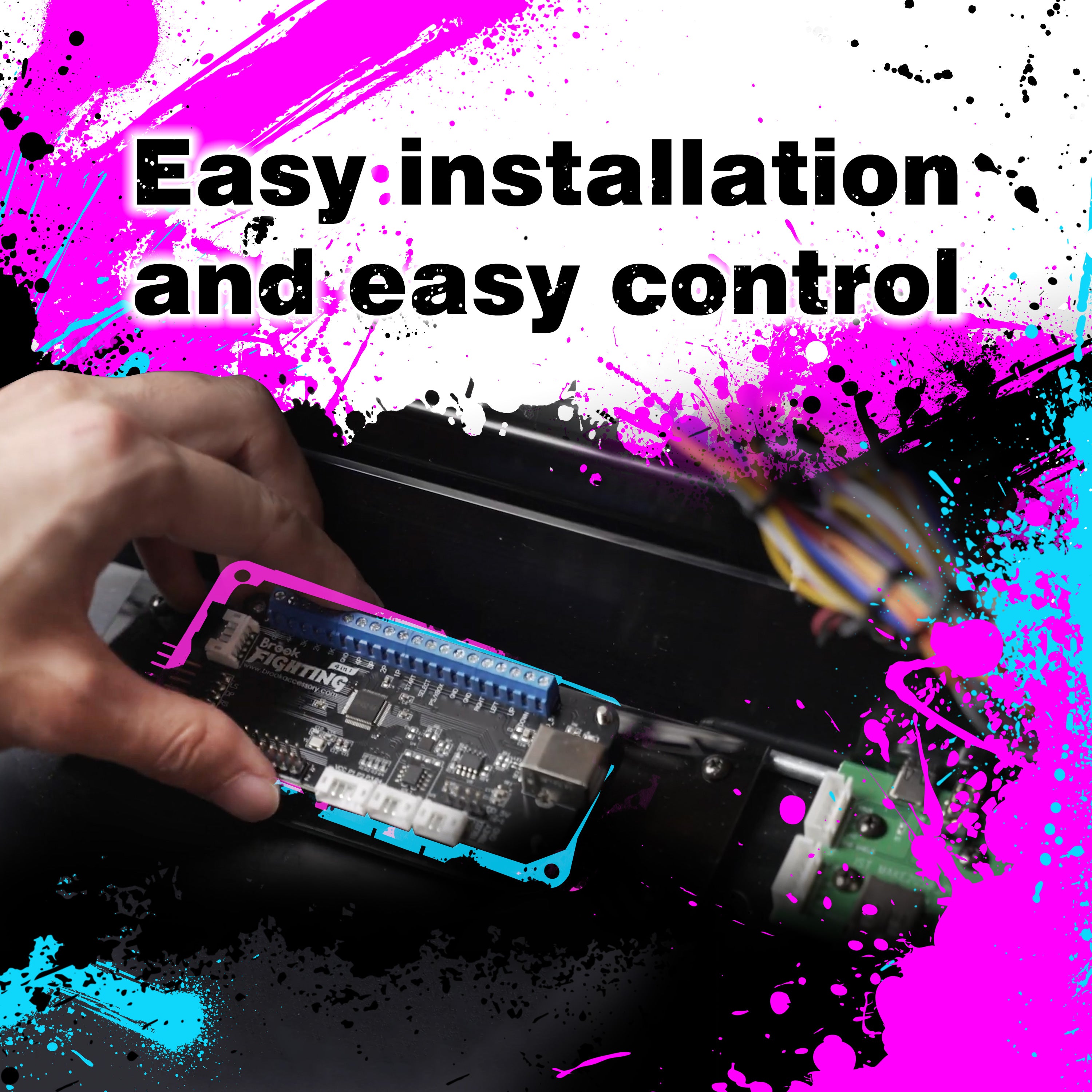 NOW SHIPPING - Brook UFB FUSION with HEADERS - Universal Fightboard Fu