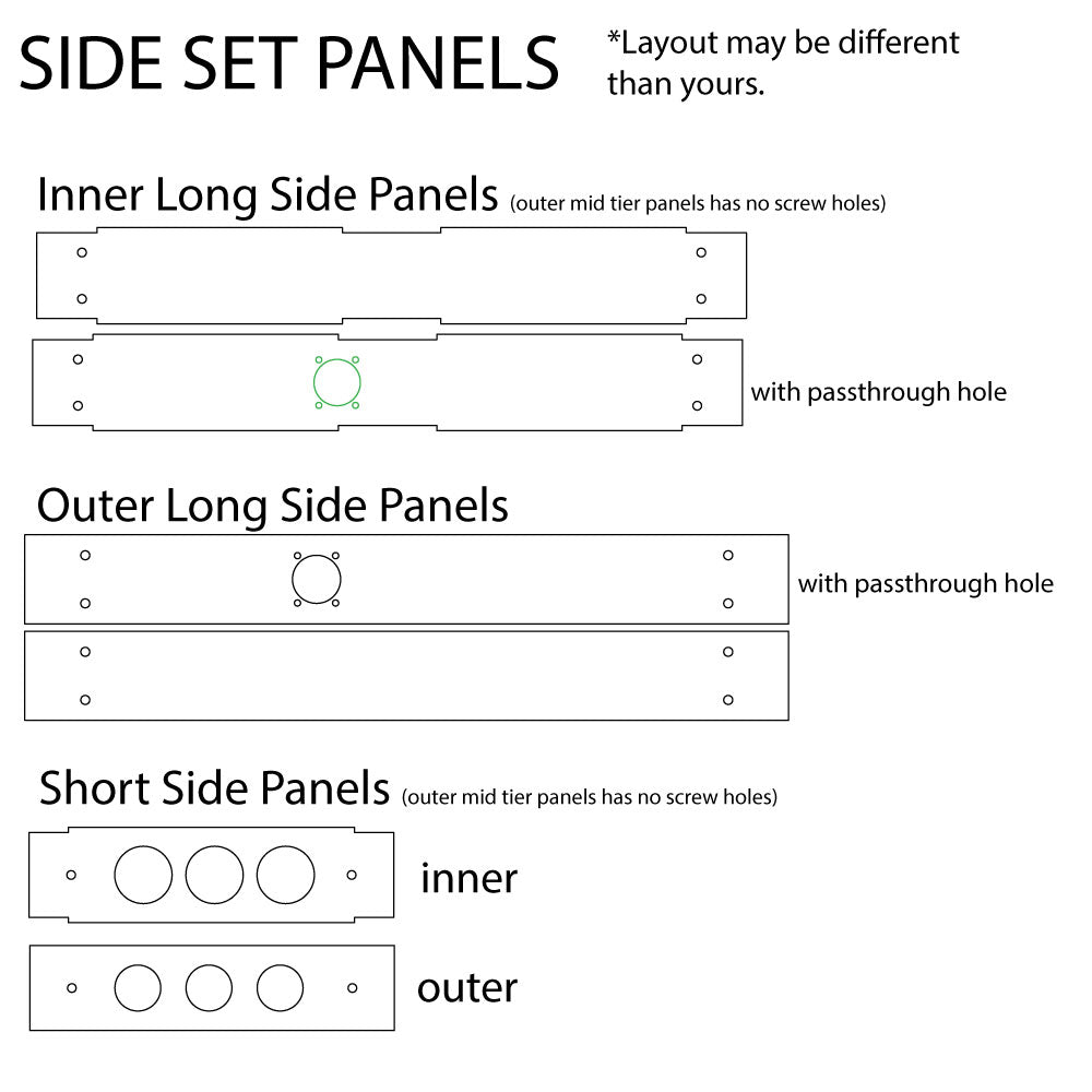 Replacement Panel All Eternal Rival Enclosures - Except bantam and Mini