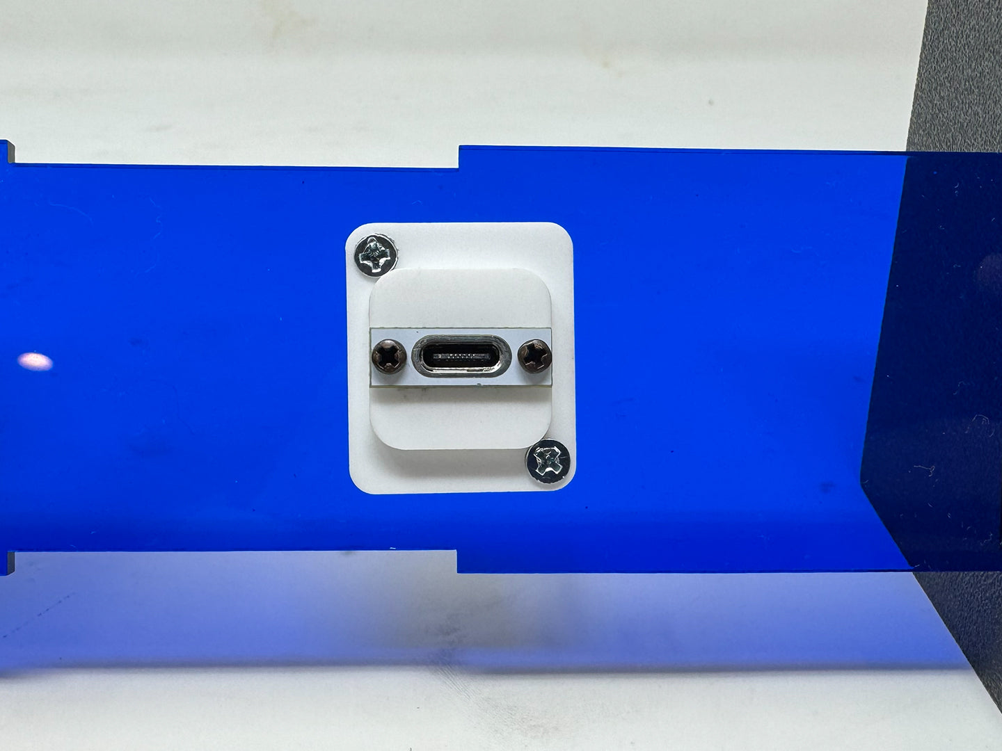 Acrylic Faceplate for USB C Breakout Board 1 Set