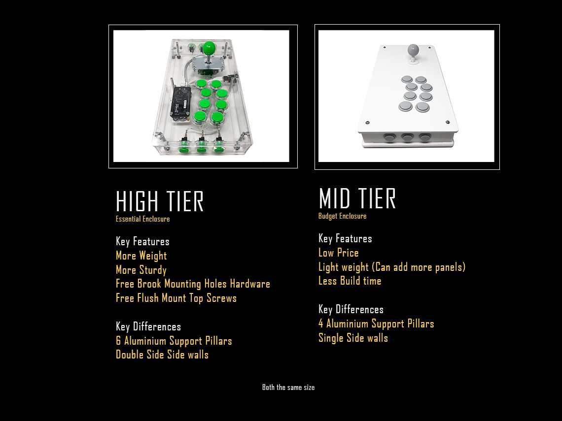 Eternal Rival - High Tier MX WASD Enclosure - Add Art in Options