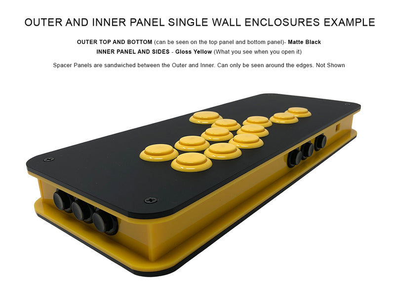 Eternal Rival - Mid Tier Fighstick Enclosure - Add Art in options