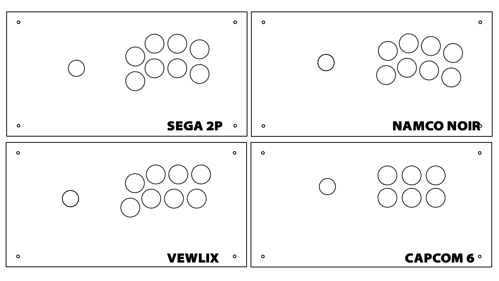 Eternal Rival - High Tier Case  - Fightstick Enclosure - Add Art in Options