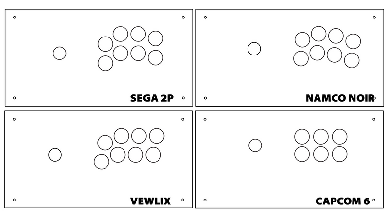 Eternal Rival - High Tier PLUS 18in Fightstick Enclosure  - Add Art in options