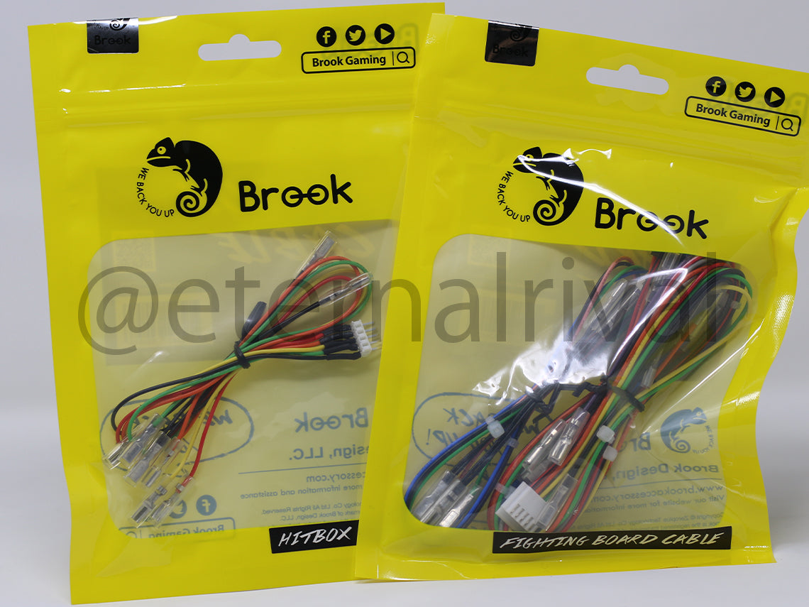 Official Brook Fighting Board Cables and Stickless Cable - 20pin and L3,R3, and TK, and Stickless