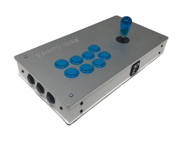 Eternal Rival - Aegis Fightstick Enclosure- Anodized Aluminum Top Laser Engrave Case - Vewlix and Noir